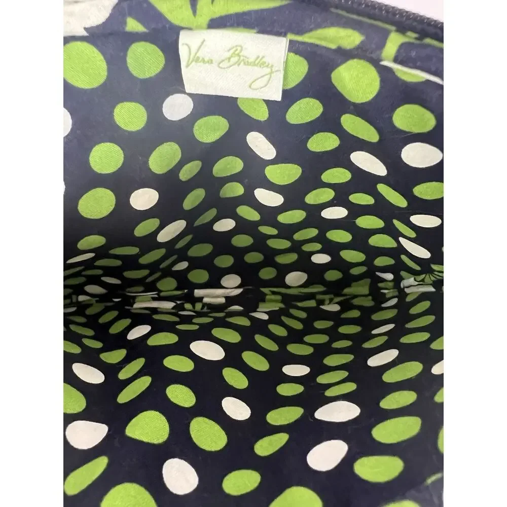 Vera Bradley Lucky You E-Reader Sleeve Tablet Case Cover Padded Quilted Green